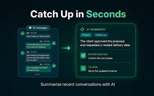 Audio to Text + Translation in WhatsApp Web using AI screenshot