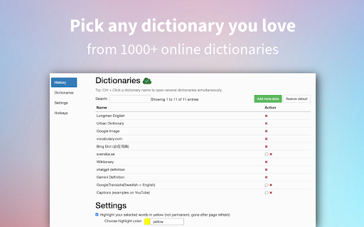 Dictionariez: Your Dictionary, Your Language screenshot