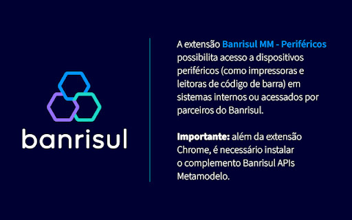 Extensão Banrisul MM - Periféricos screenshot