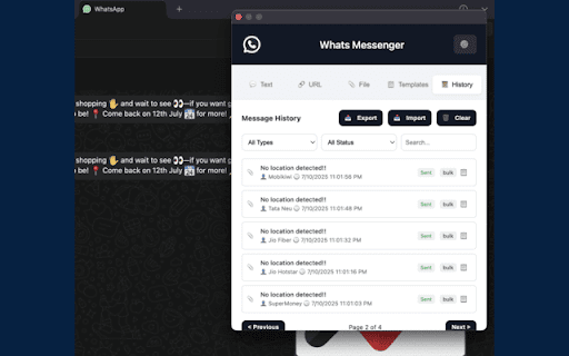 Whats Messenger screenshot
