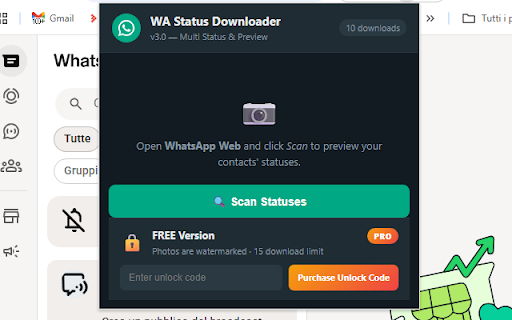 Multi WhatsApp Status Downloader screenshot