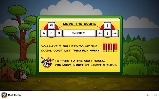 Duck Hunter Game in Browser - Free & Offline available screenshot
