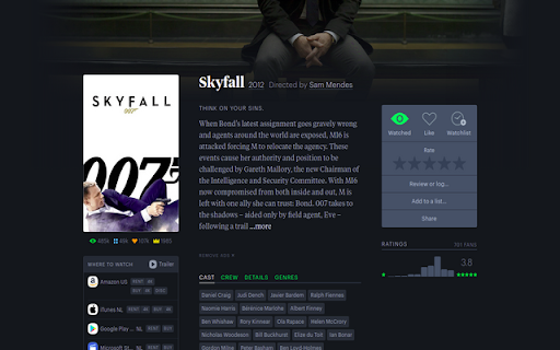 Letterboxd Top 2000 screenshot