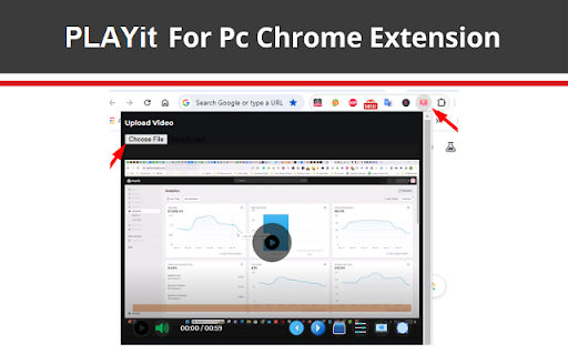 PLAYit for pc, windows Extension screenshot
