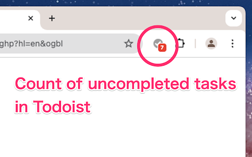 Counter for Todoist screenshot