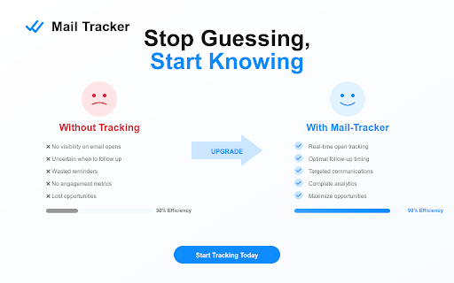 Mail-Tracker screenshot