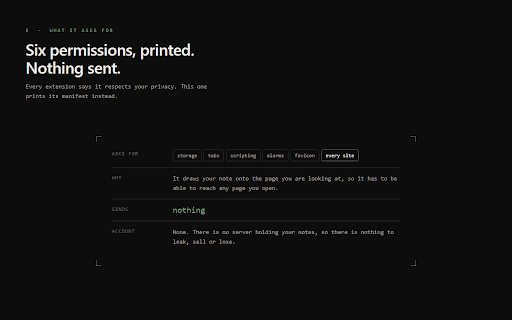 page•pin — Sticky Notes for Any Web Page screenshot