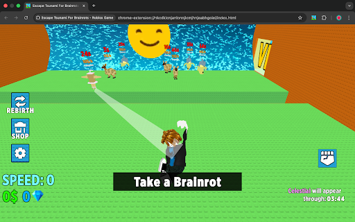 Escape Tsunami For Brainrots - Roblox Game screenshot
