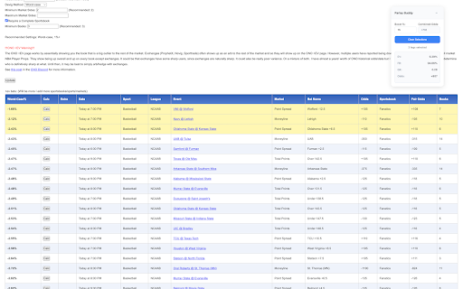CNO Parlay Buddy screenshot
