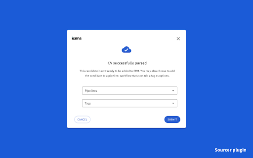 iCIMS Browser Extension screenshot