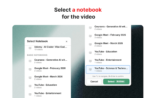 Video Notebook - Visual AI Tutor for Video Learning screenshot
