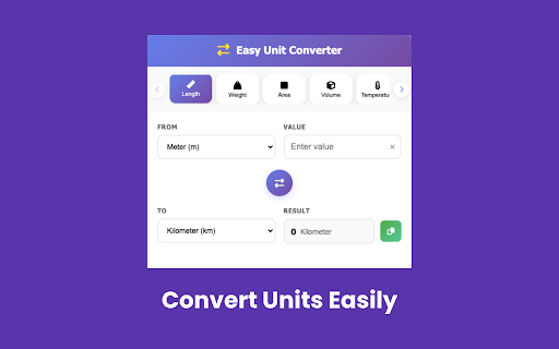 Easy Unit Converter screenshot