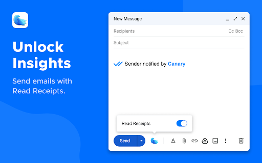 Free Email Tracker for Gmail, by Canary Mail screenshot