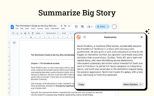 Voltaire - AI Writing Tools screenshot