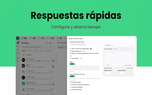 Whato - CRM para Whatsapp & Automatización de mensajes screenshot