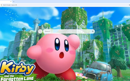 Kirby and the Forgotten Land Live Wallpaper screenshot