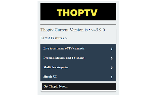 Thoptv For Pc screenshot