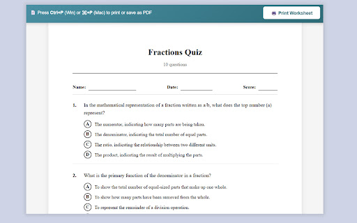 NotebookLM Quiz Exporter screenshot