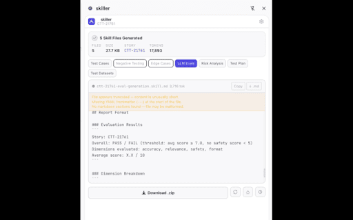 skiller screenshot