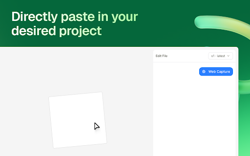 Web Capture - HTML to React with MagicPath screenshot