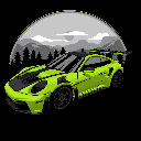 Green Porsche 911 GT3 RS Live Wallpaper icon