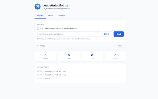 LeadsAutopilot screenshot