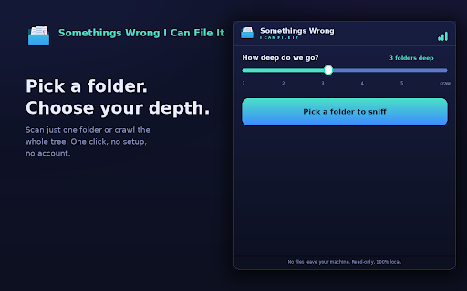 Somethings Wrong I Can File It screenshot