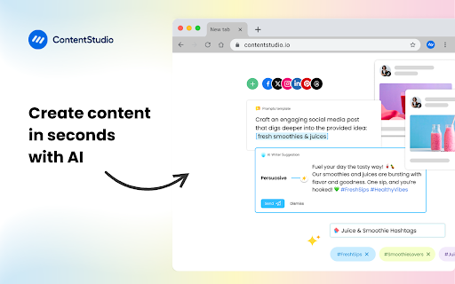 ContentStudio - AI Social Media Management Tool screenshot