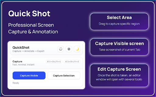 QuickShot – Screen Capture Tool screenshot