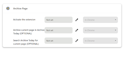 Archive Page screenshot