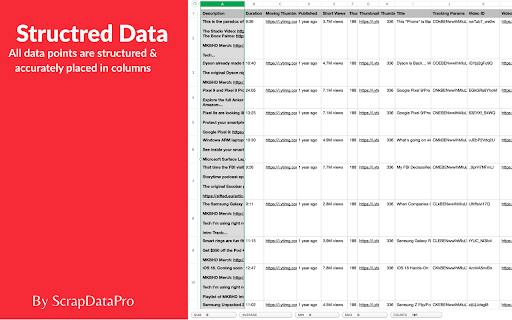 YouTube Scraper – Export Comments, Live Chat & Channel Data screenshot