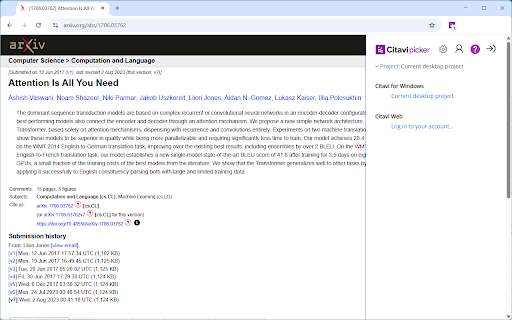 Citavi Picker screenshot