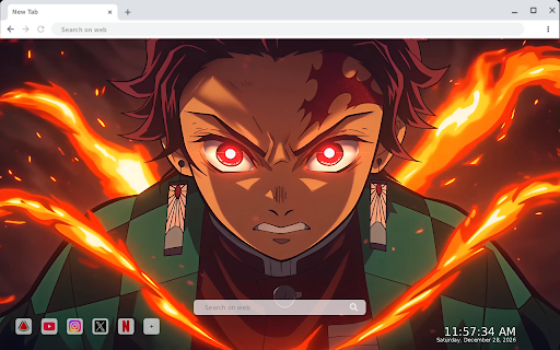 Tanjiro Kamado Live Wallpaper screenshot