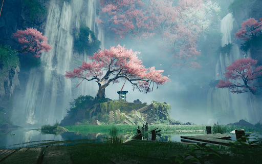 Sakura falls arknights endfield screenshot