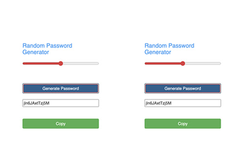 Random Password Generator screenshot
