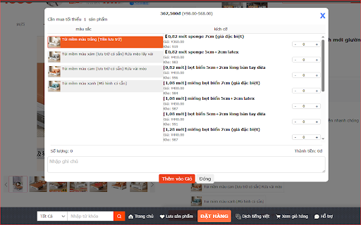Vận chuyển Việt Trung - 1688online.vn screenshot