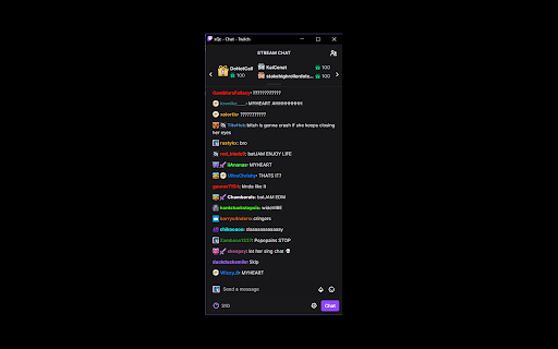 Twitch Popout Chat screenshot