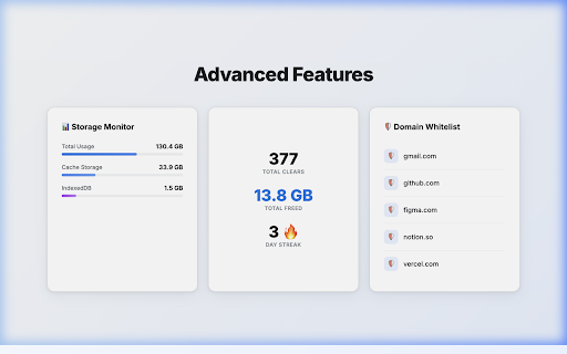Simple Cache Cleaner screenshot