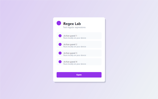 Regex Lab screenshot