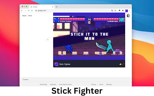 Stick Fighter Game screenshot