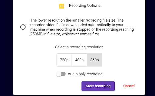 Beyond Meet for Google Meet screenshot