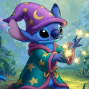 Stitch as a magician Live Wallpaper icon