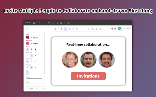Collaborative Whiteboard screenshot