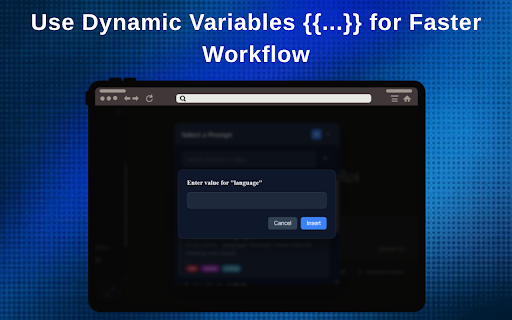 AI Prompt Manager screenshot