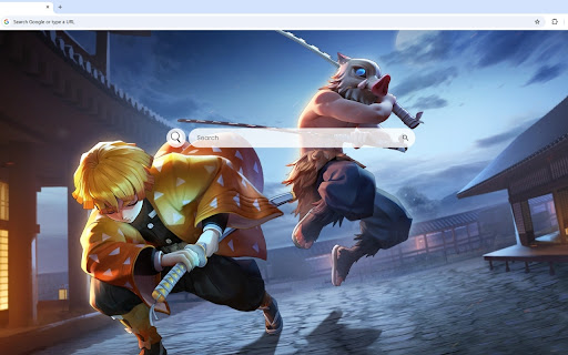 Hashibira Inosuke and Zenitsu Live Wallpaper screenshot