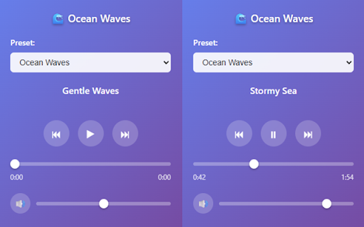Ocean Waves Soundboard screenshot