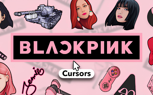 Blackpink Cursor ★ Custom Cursor for Chrome™ screenshot