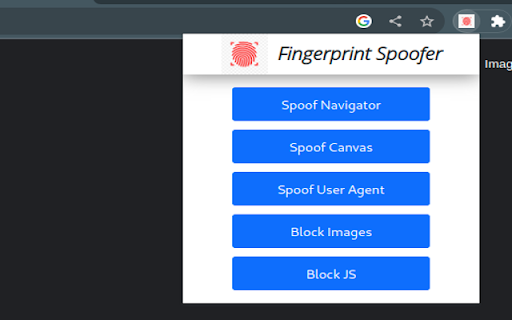Fingerprint Spoofer screenshot