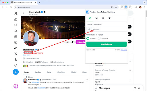 Twitter Auto Follow-Unfollow screenshot