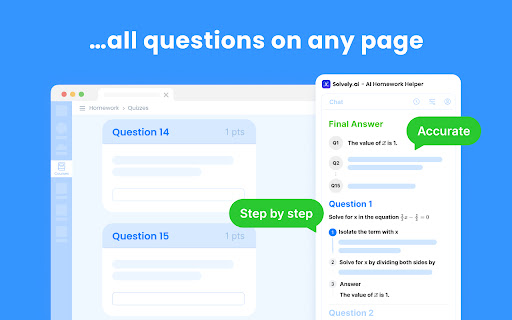 SolvelyAI - AI Homework Tutor &  Study Helper screenshot